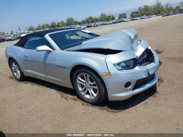 CHEVROLET CAMARO 2015 2g1fd3d34f9275138