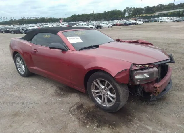 CHEVROLET CAMARO 2015 2g1fd3d35f9257599