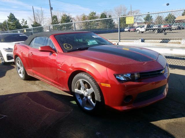 CHEVROLET CAMARO LT 2015 2g1fd3d36f9201915