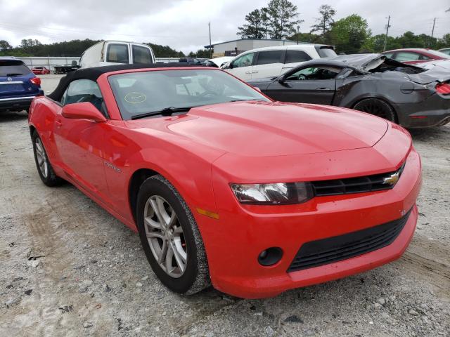 CHEVROLET CAMARO LT 2015 2g1fd3d38f9152734