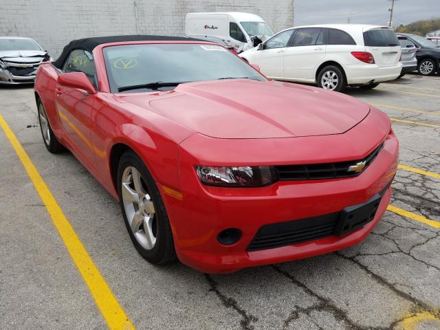 CHEVROLET CAMARO LT 2015 2g1fd3d38f9213290