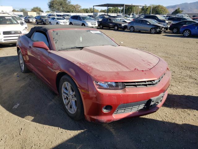 CHEVROLET CAMARO LT 2015 2g1fd3d38f9220014