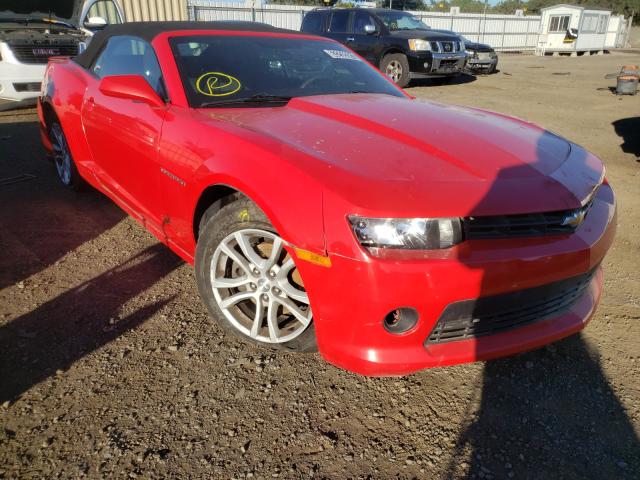 CHEVROLET CAMARO LT 2015 2g1fd3d39f9270453