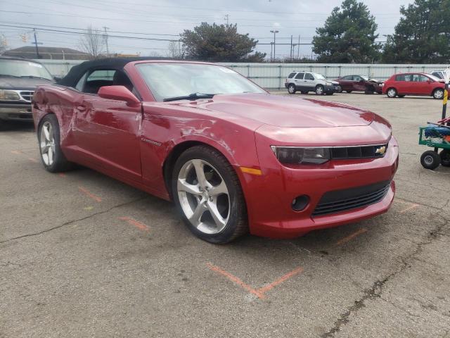 CHEVROLET CAMARO LT 2015 2g1fd3d3xf9228390