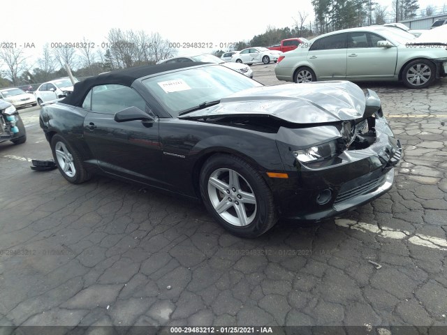 CHEVROLET CAMARO 2015 2g1fd3d3xf9265231