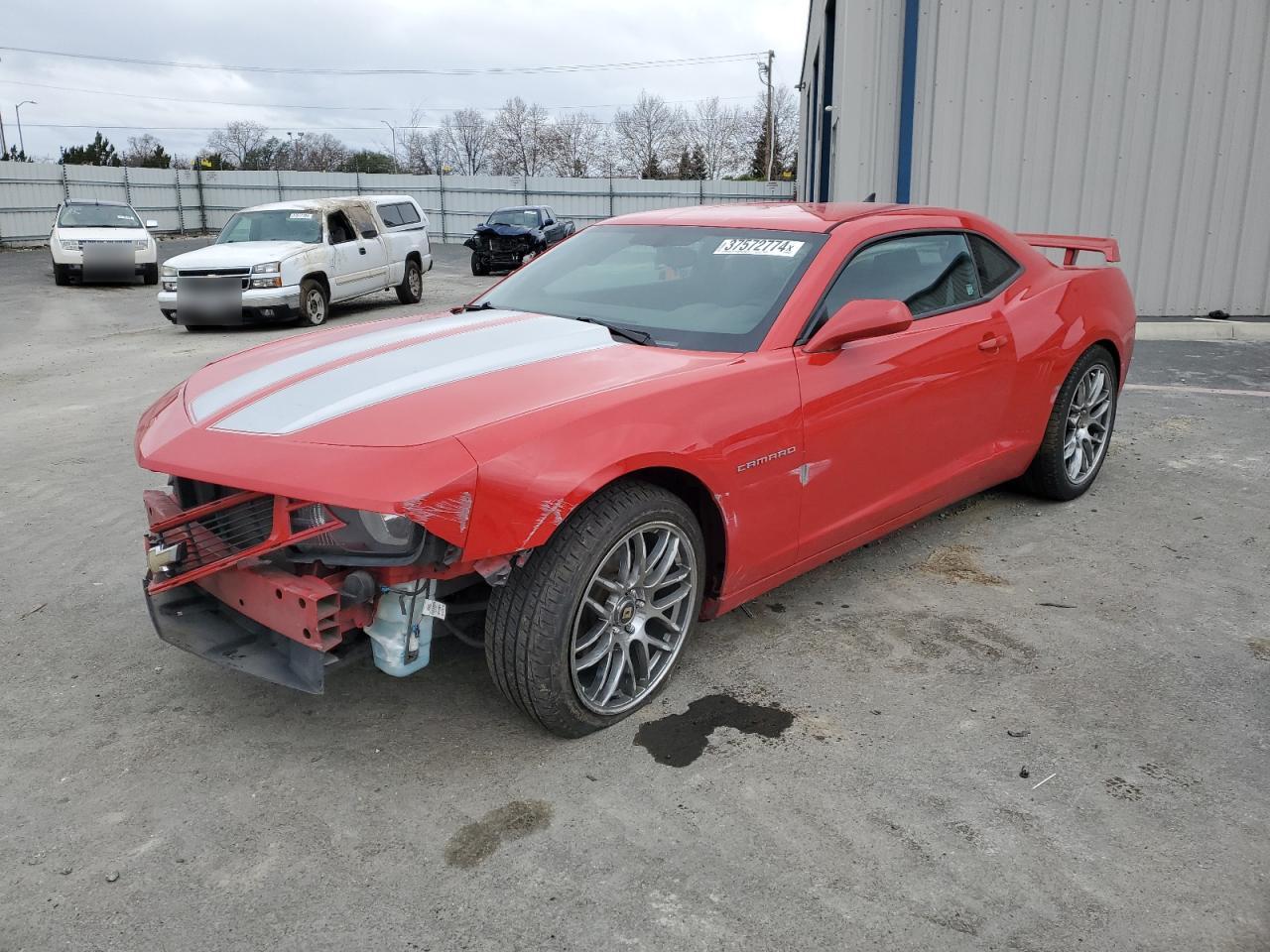 CHEVROLET CAMARO 2012 2g1fe1e36c9190653