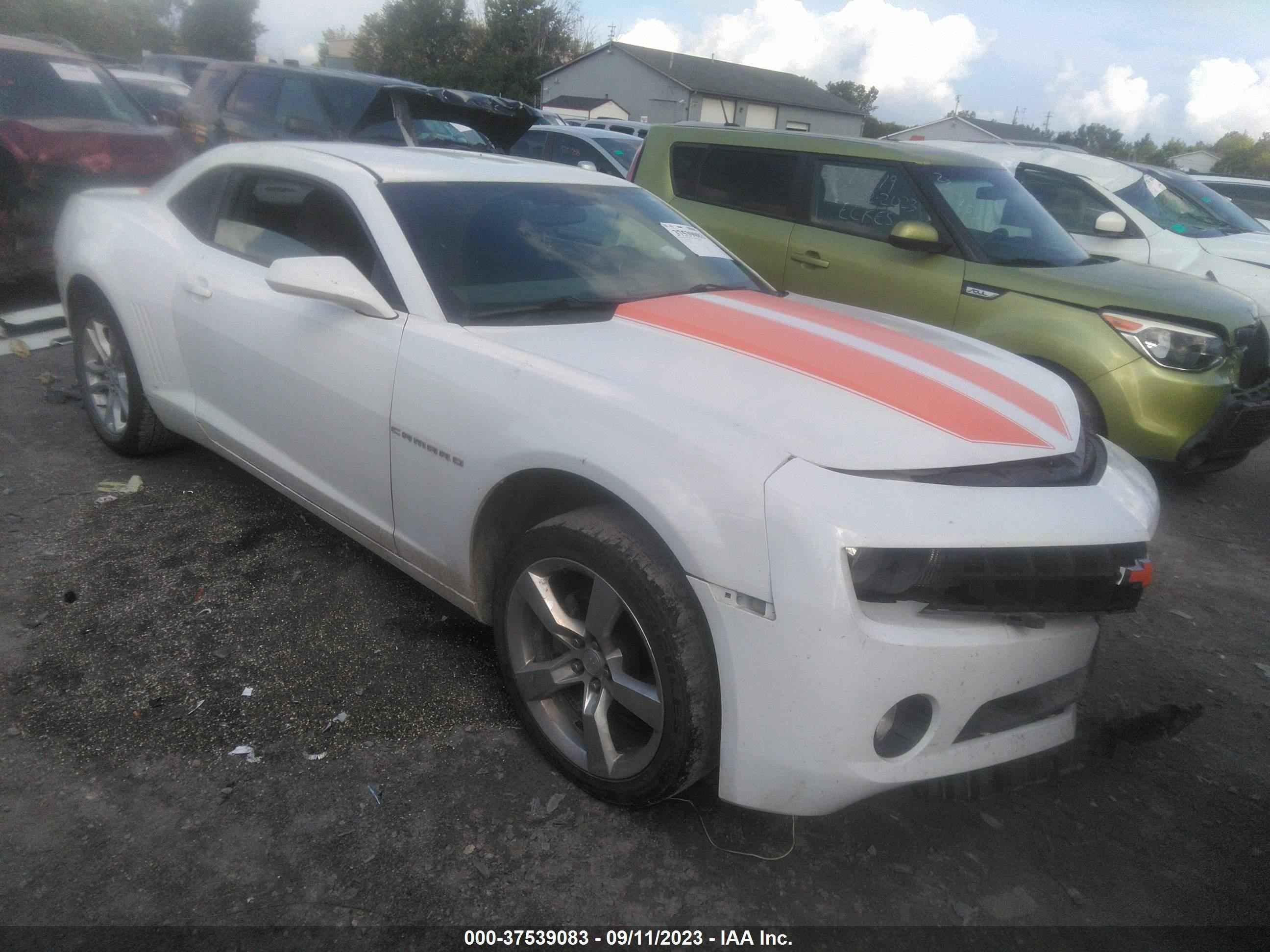 CHEVROLET CAMARO 2013 2g1fe1e36d9129594