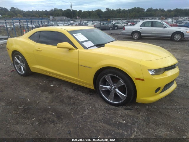 CHEVROLET CAMARO 2014 2g1fe1e37e9220326