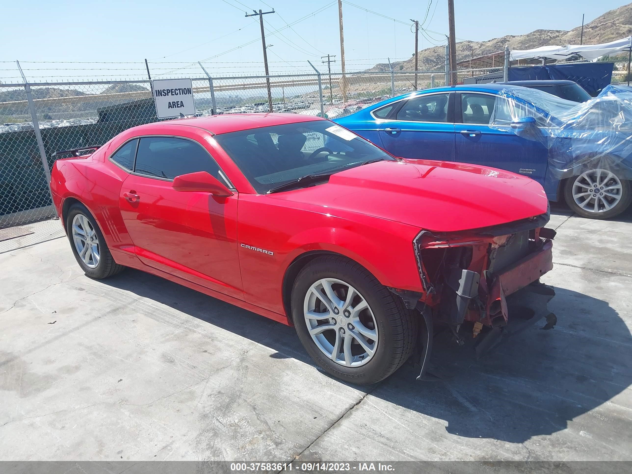 CHEVROLET CAMARO 2014 2g1fe1e37e9238308