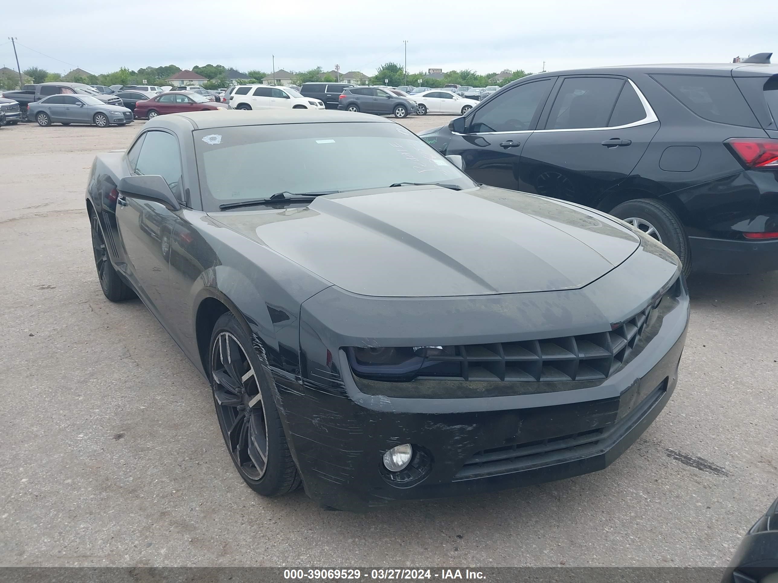 CHEVROLET CAMARO 2012 2g1fe1e38c9124122