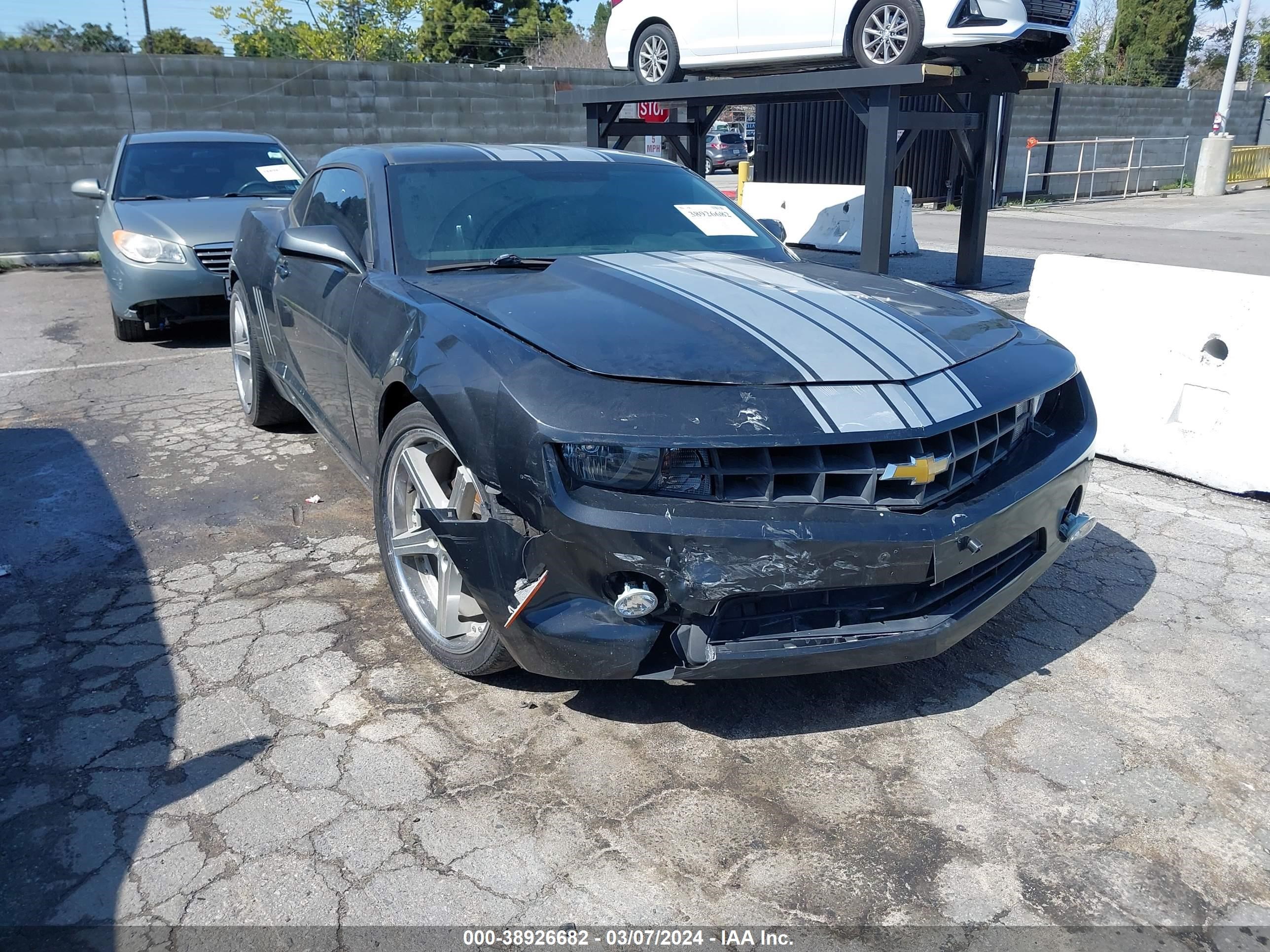 CHEVROLET CAMARO 2012 2g1fe1e38c9179430