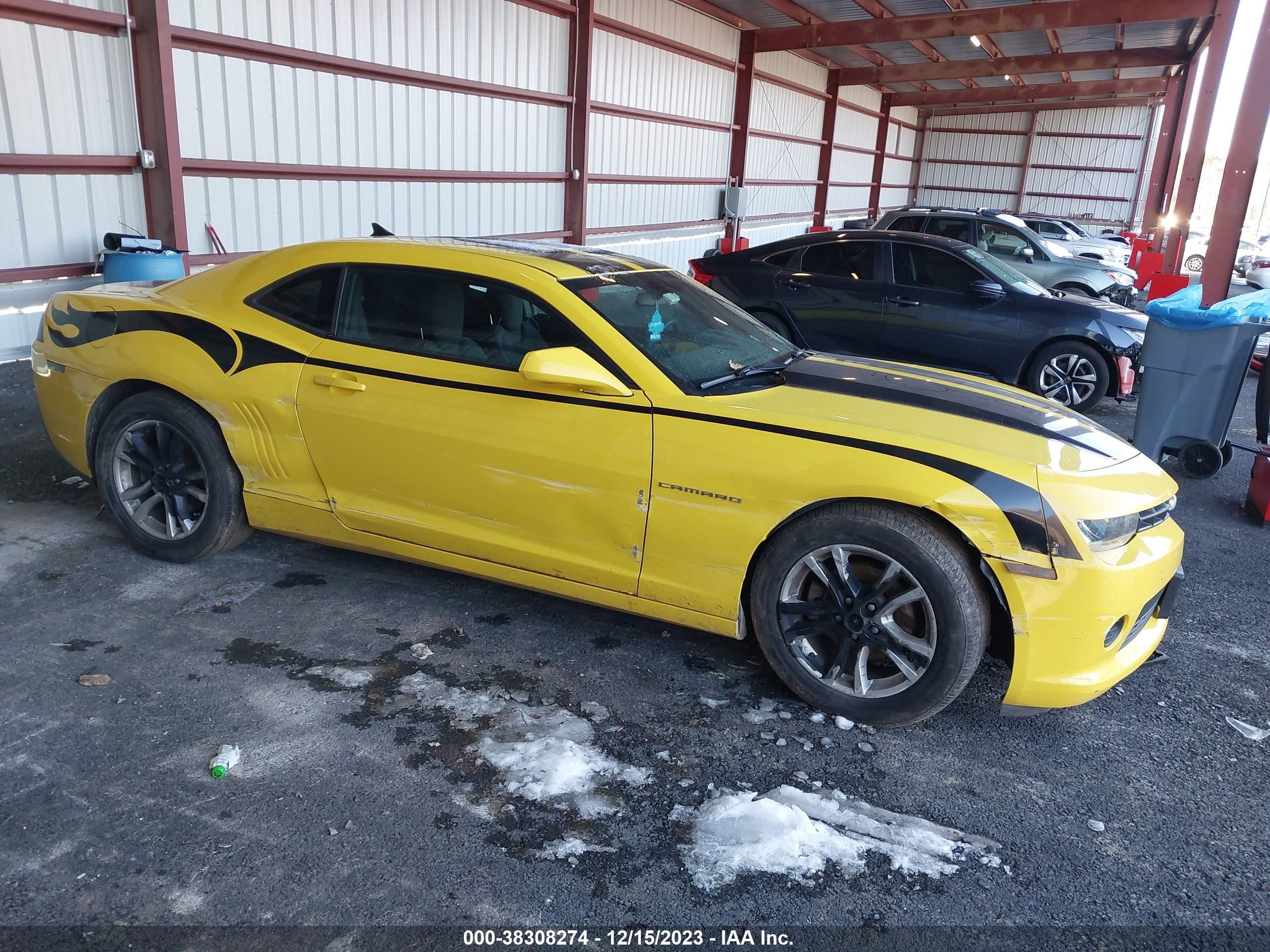 CHEVROLET CAMARO 2014 2g1fe1e39e9239976