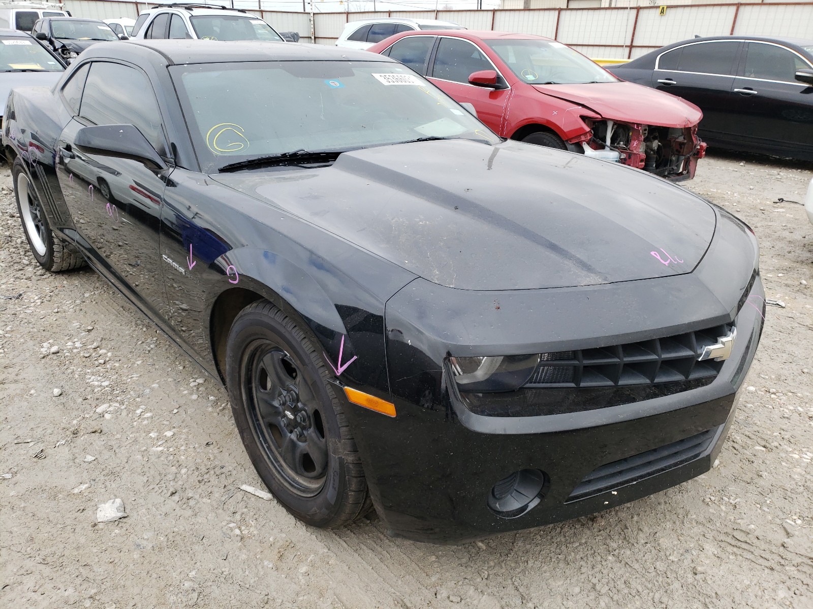 CHEVROLET CAMARO LS 2011 2g1fe1edxb9212810