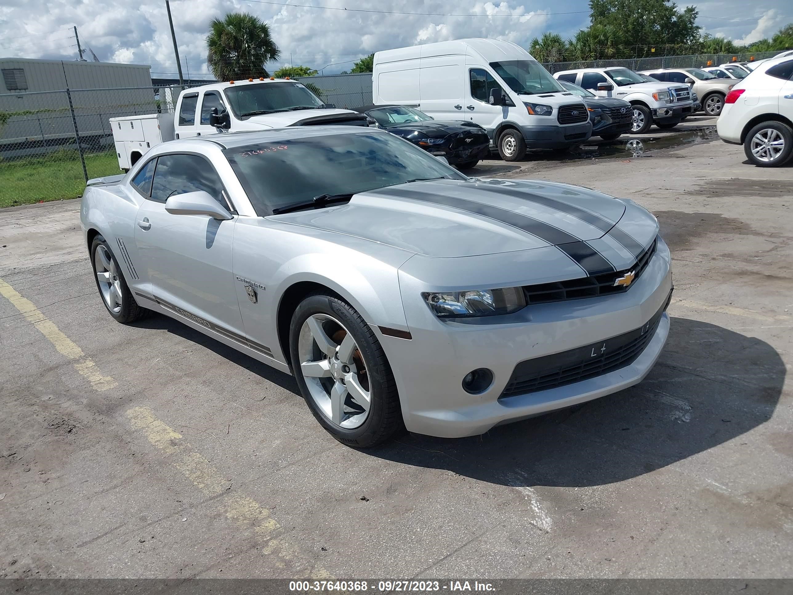 CHEVROLET CAMARO 2015 2g1ff1e31f9225746