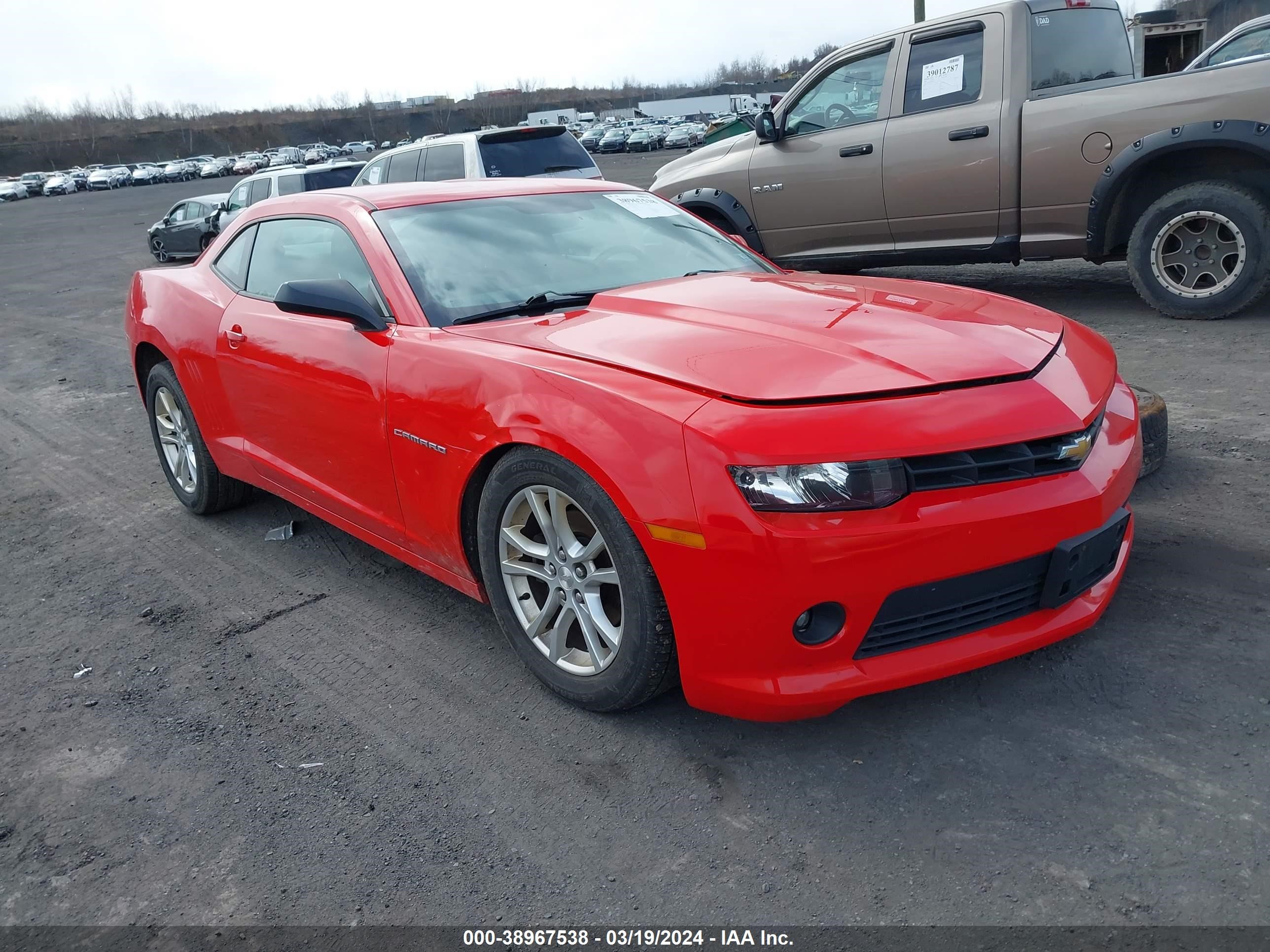 CHEVROLET CAMARO 2014 2g1ff1e35e9296432