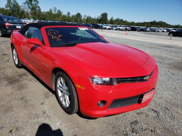 CHEVROLET CAMARO LT 2014 2g1ff3d30e9186689