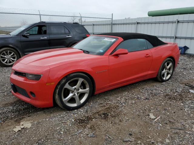 CHEVROLET CAMARO LT 2015 2g1ff3d30f9185396