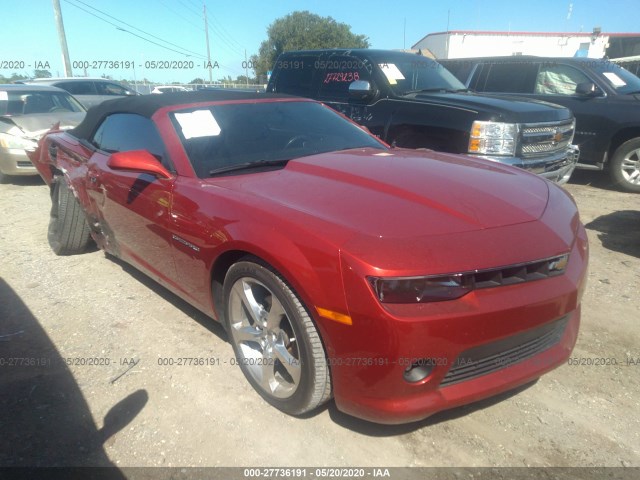 CHEVROLET CAMARO 2015 2g1ff3d31f9249719