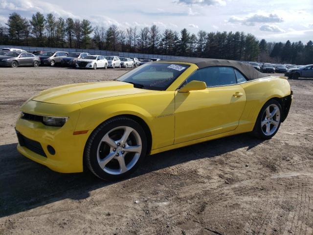 CHEVROLET CAMARO LT 2015 2g1ff3d31f9290593