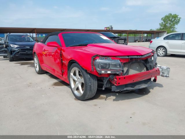 CHEVROLET CAMARO 2015 2g1ff3d34f9238603