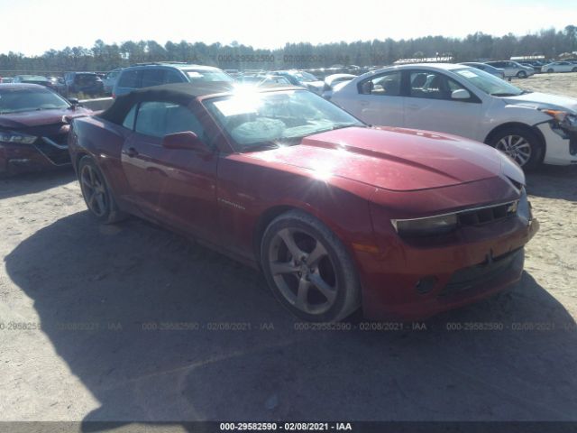 CHEVROLET CAMARO 2015 2g1ff3d34f9243543