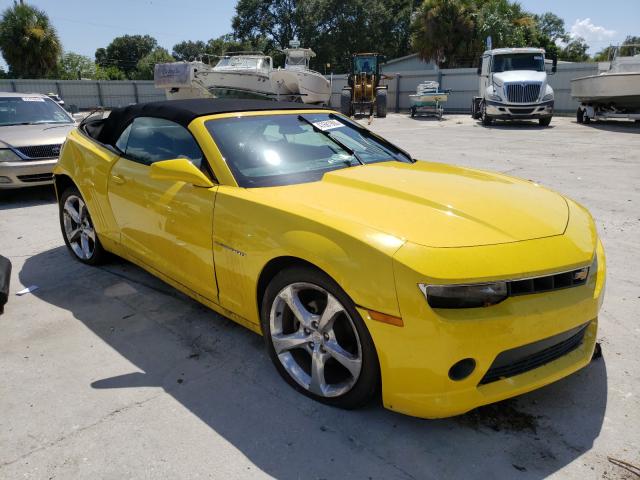 CHEVROLET CAMARO LT 2015 2g1ff3d34f9292810