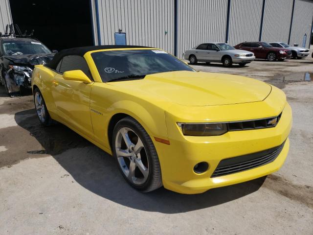 CHEVROLET CAMARO LT 2015 2g1ff3d35f9221552