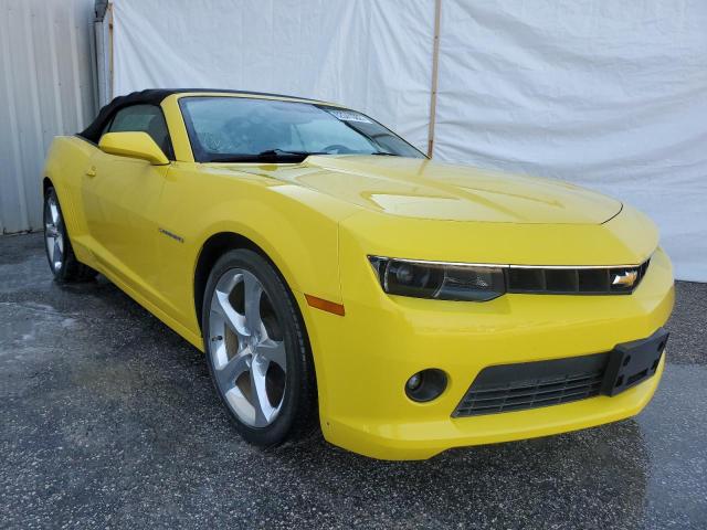 CHEVROLET CAMARO LT 2015 2g1ff3d36f9220376