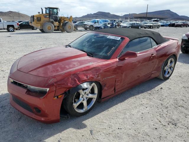 CHEVROLET CAMARO LT 2015 2g1ff3d39f9207315