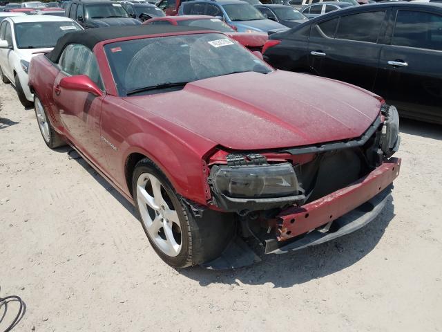 CHEVROLET CAMARO LT 2015 2g1ff3d39f9280166