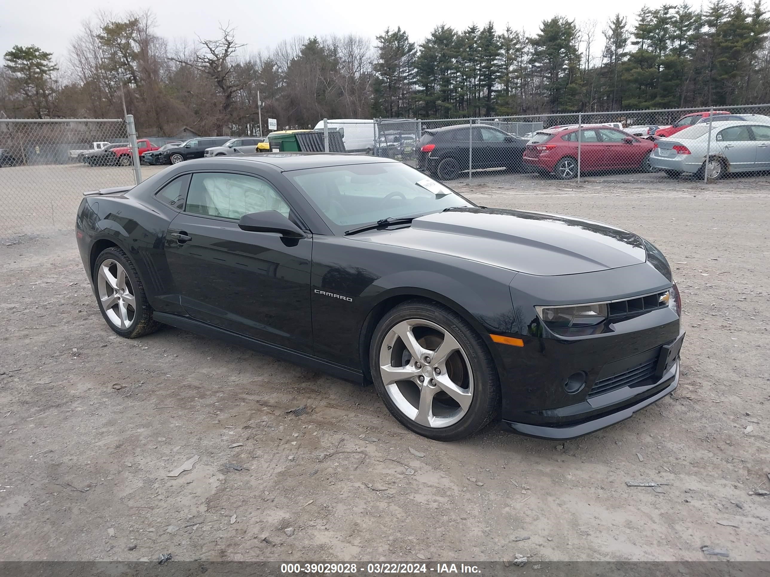 CHEVROLET CAMARO 2014 2g1fg1e32e9140507