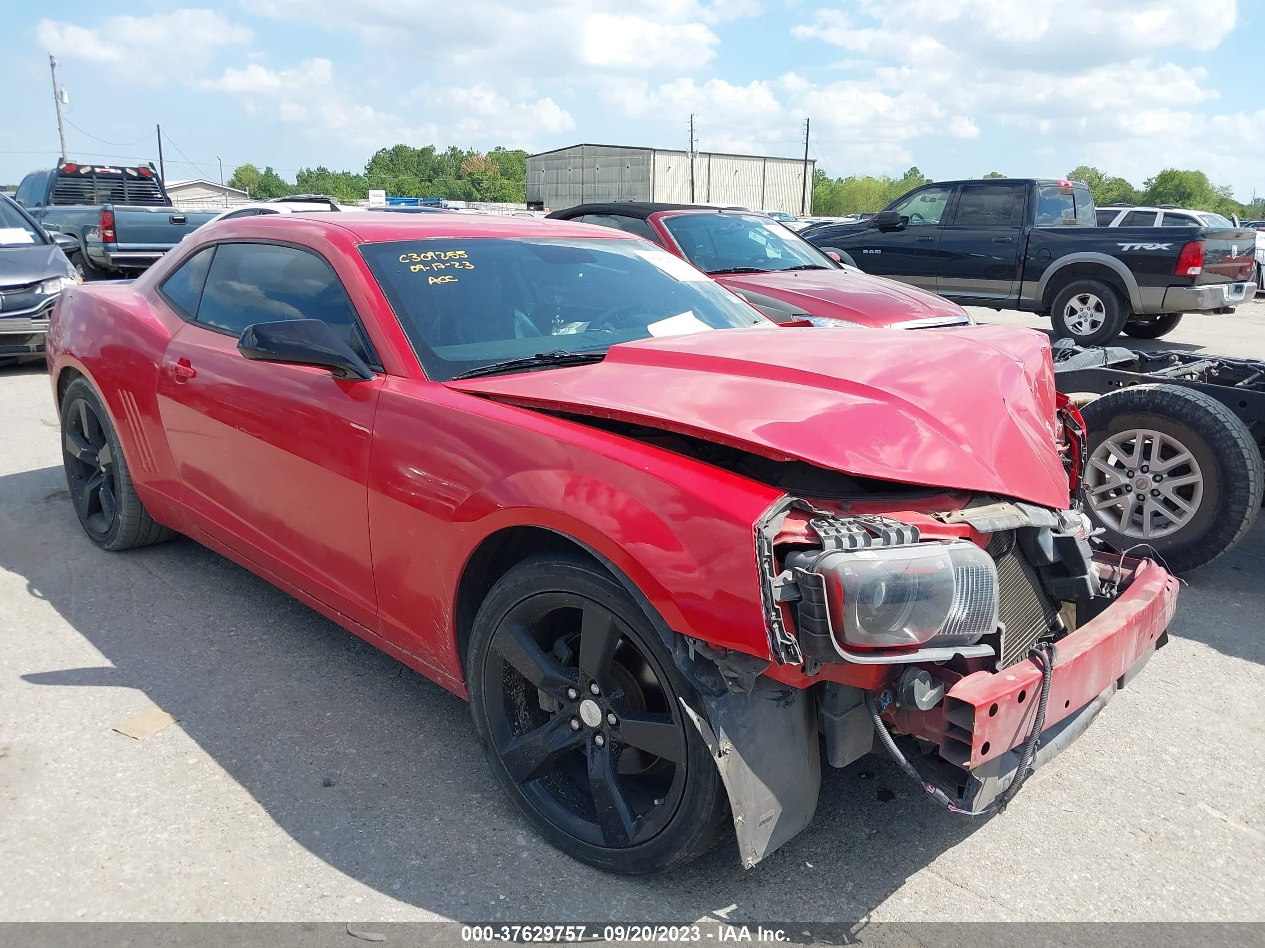 CHEVROLET CAMARO 2010 2g1fg1ev3a9202878