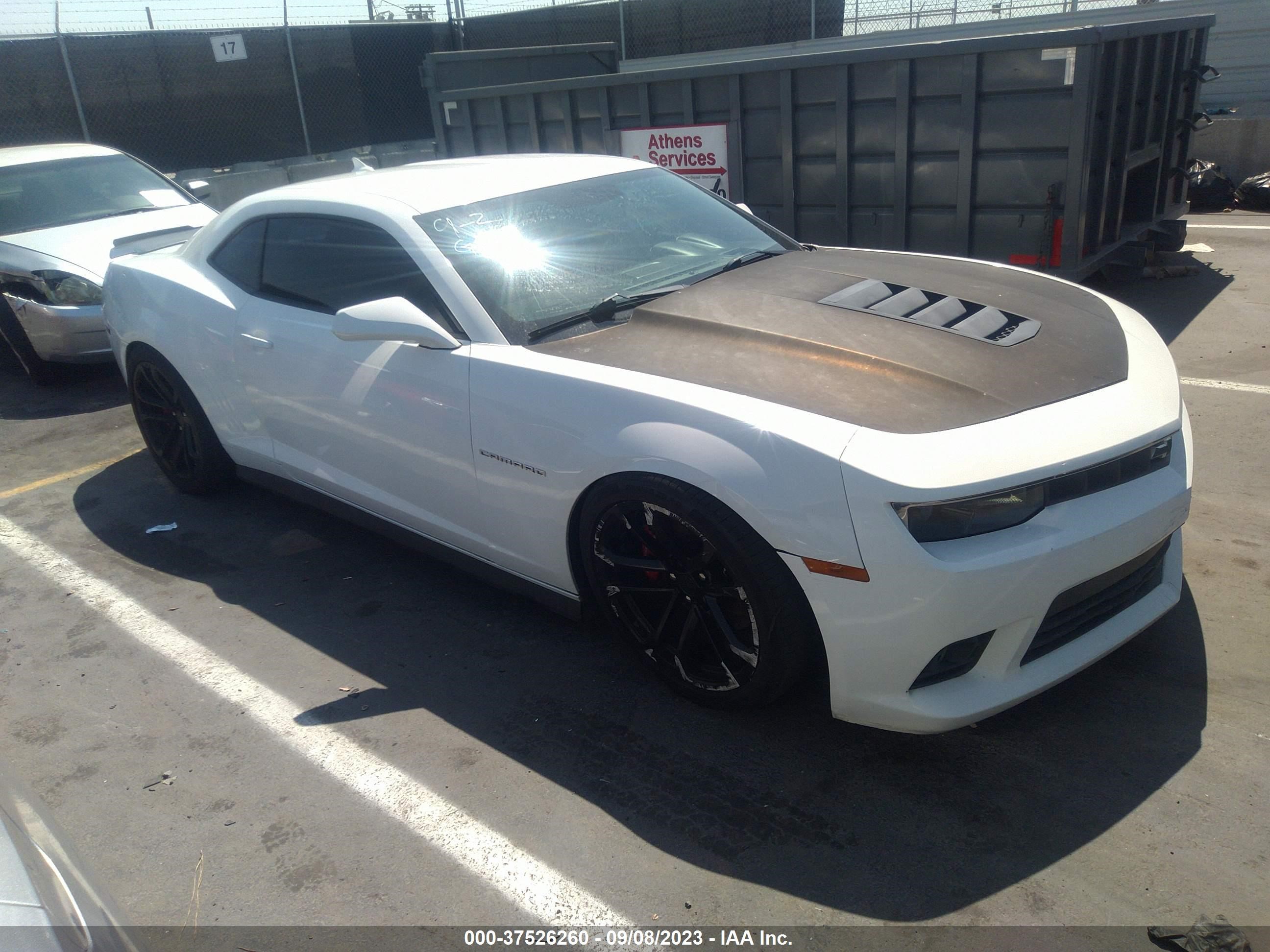 CHEVROLET CAMARO 2015 2g1fj1ew2f9276245