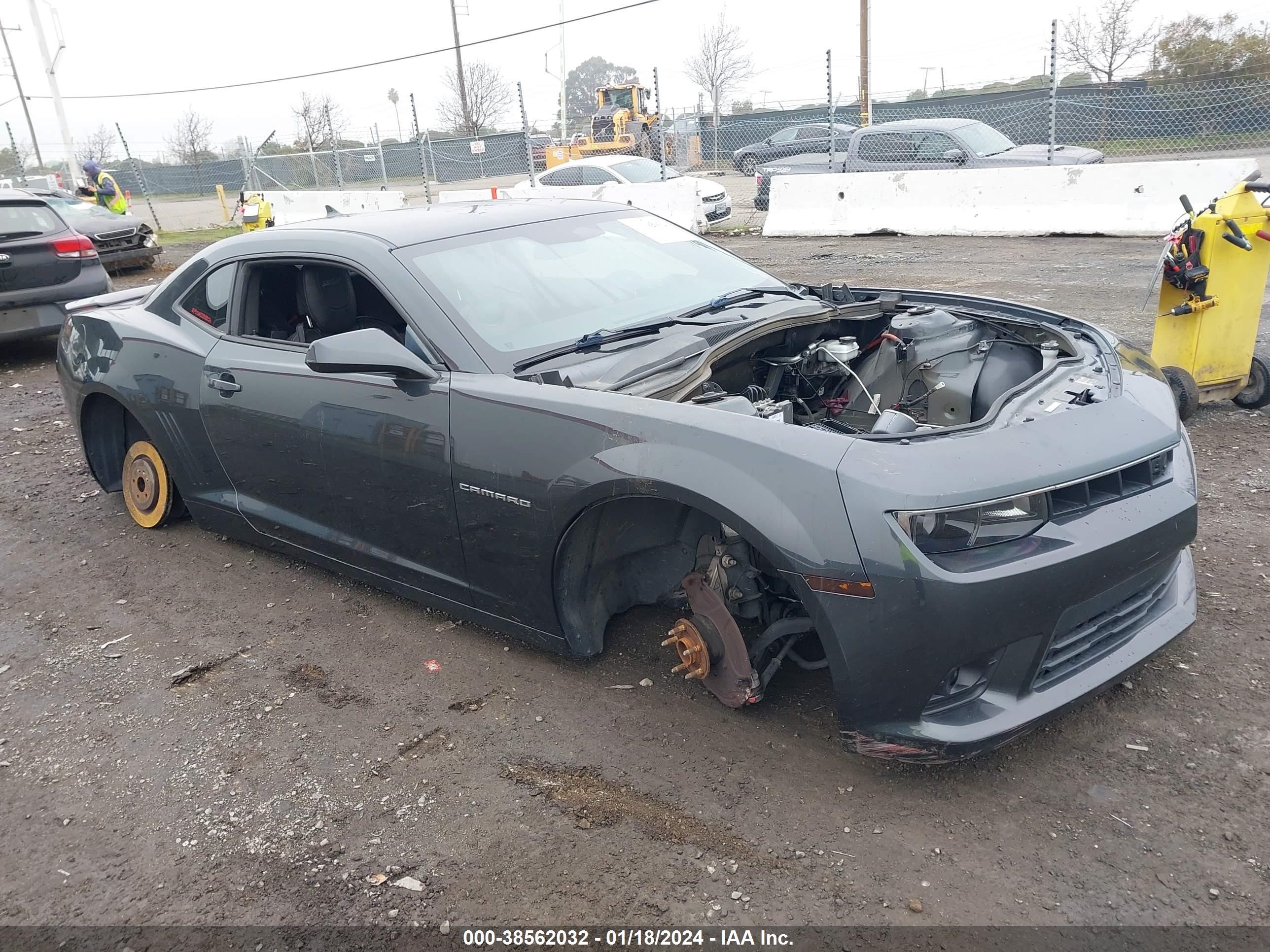 CHEVROLET CAMARO 2015 2g1fj1ew9f9209397