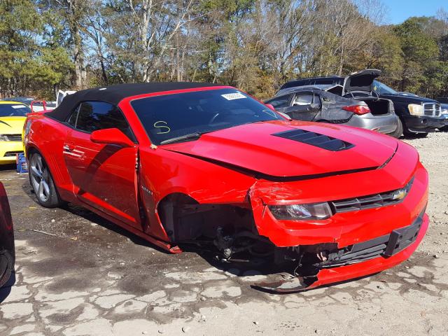 CHEVROLET CAMARO SS 2014 2g1fj3djxe9297103