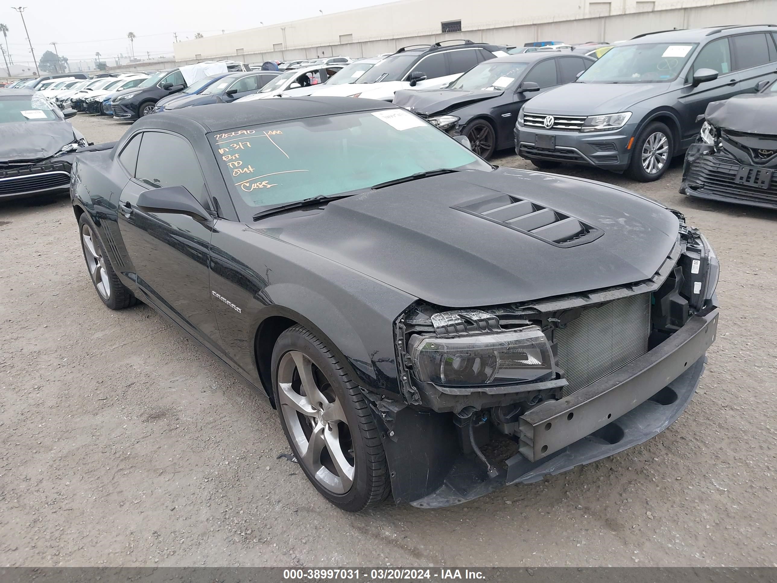 CHEVROLET CAMARO 2014 2g1fk1ej3e9171052