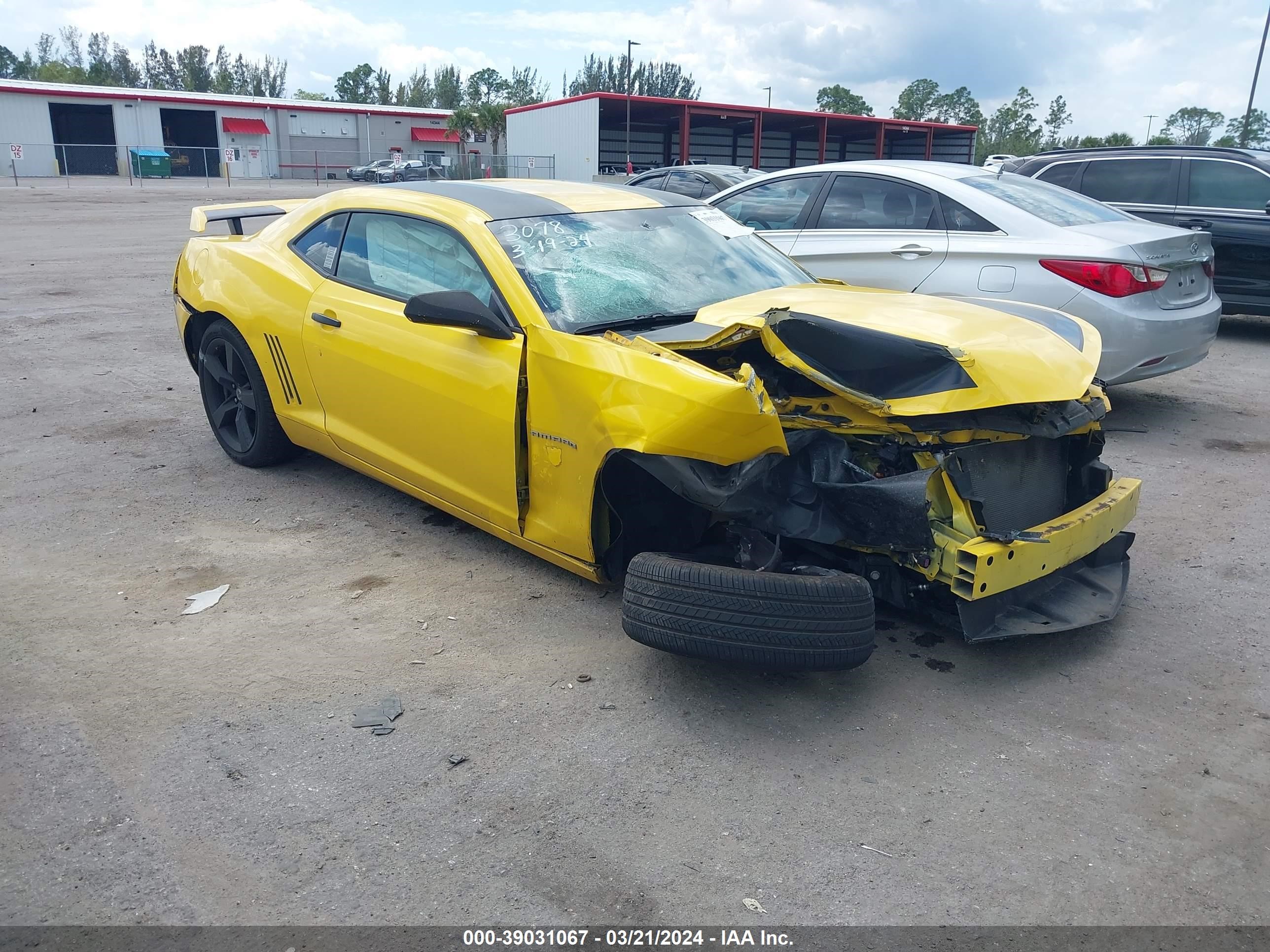 CHEVROLET CAMARO 2012 2g1fk1ej5c9123078