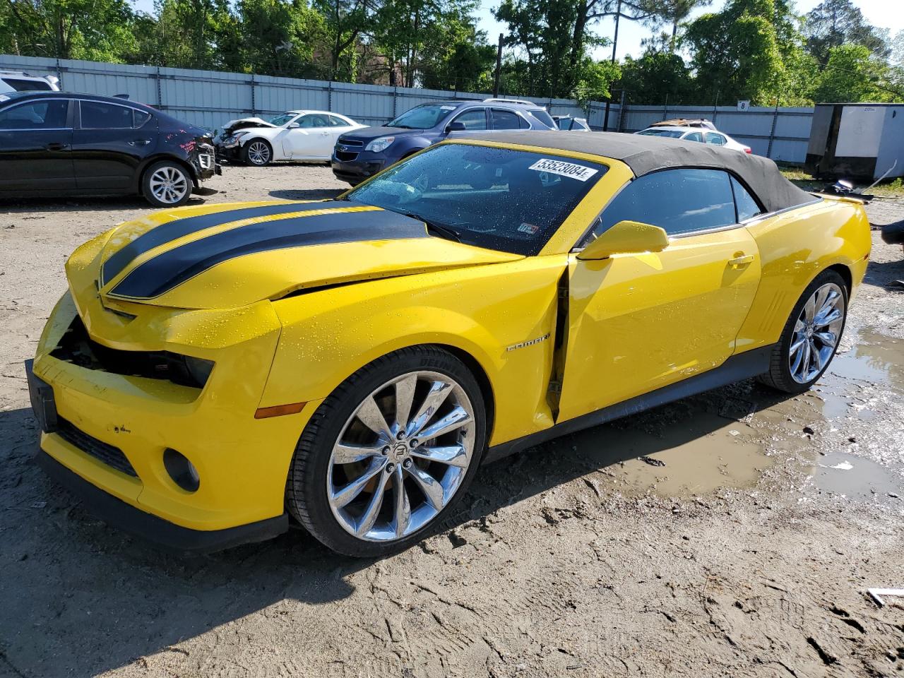 CHEVROLET CAMARO 2011 2g1fk3dj6b9183687