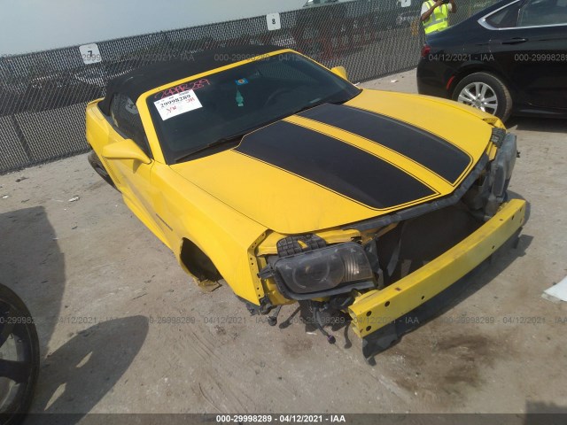 CHEVROLET CAMARO 2011 2g1fk3dj8b9183447