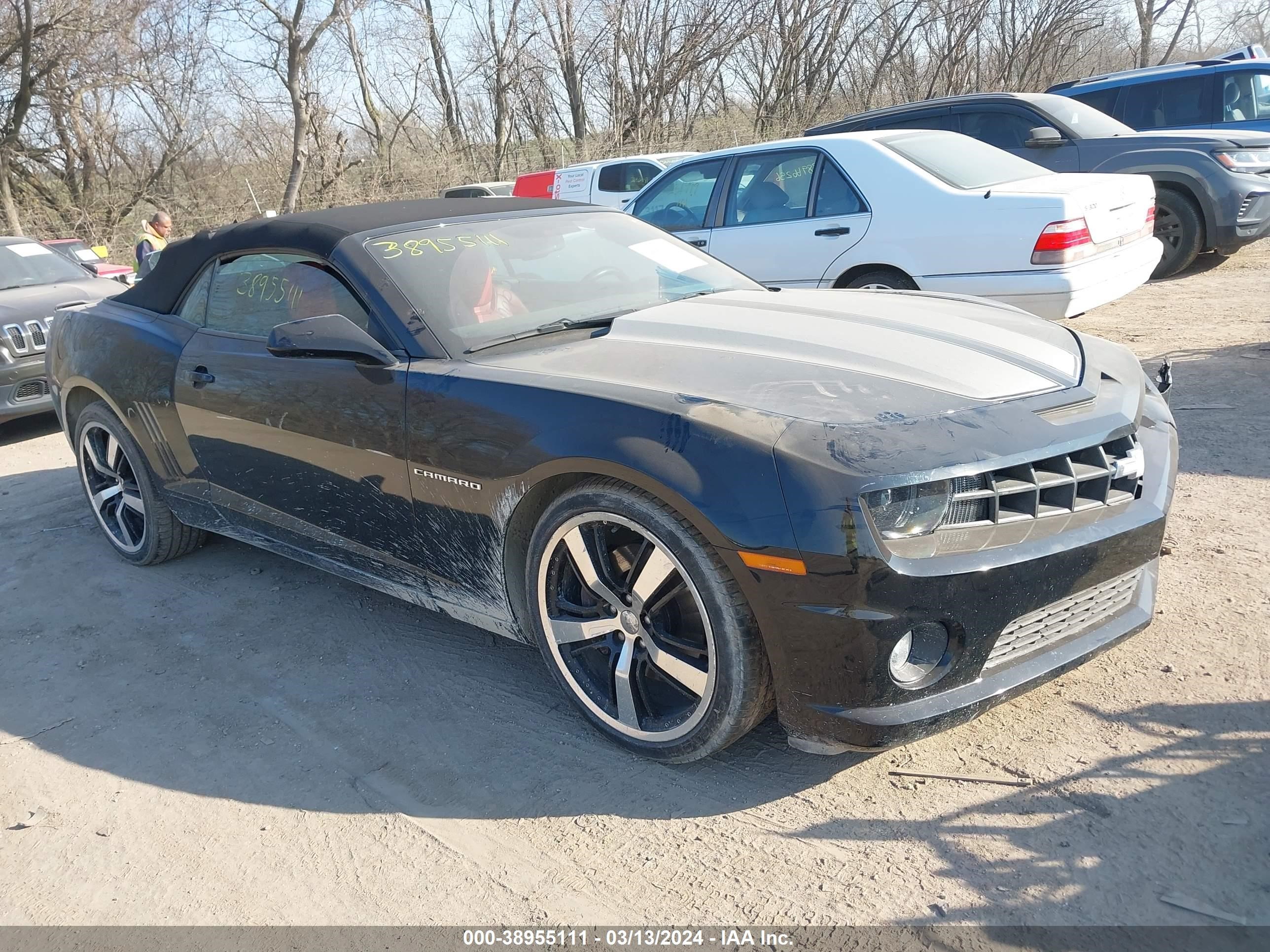 CHEVROLET CAMARO 2012 2g1fk3djxc9110291