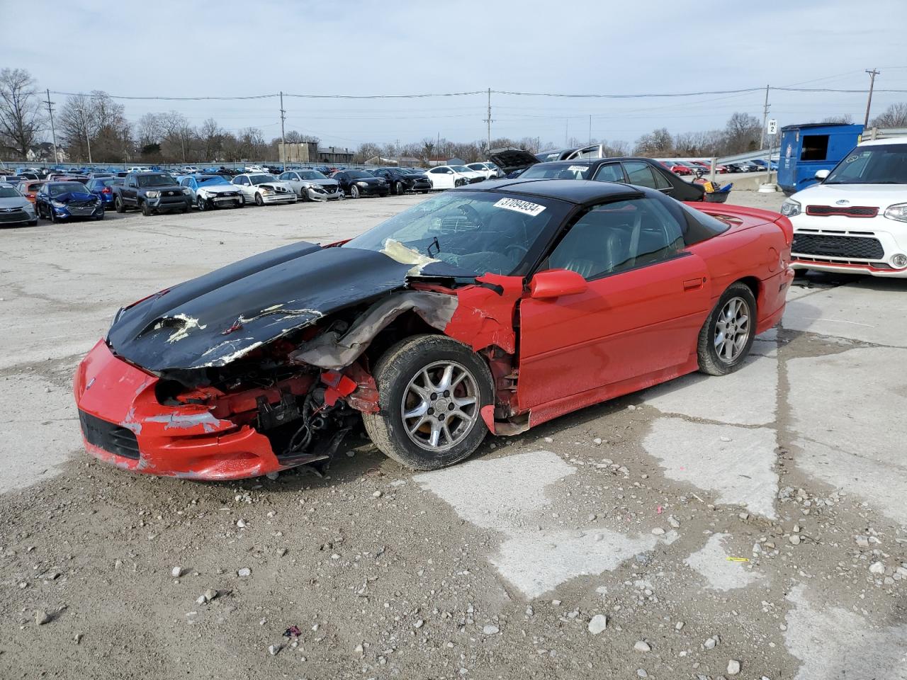 CHEVROLET CAMARO 2002 2g1fp22g722115149