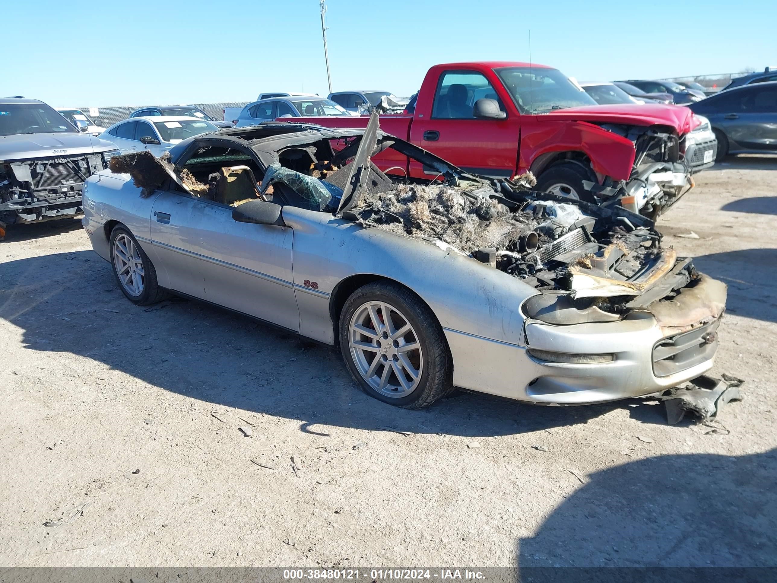 CHEVROLET CAMARO 2000 2g1fp22g7y2145499