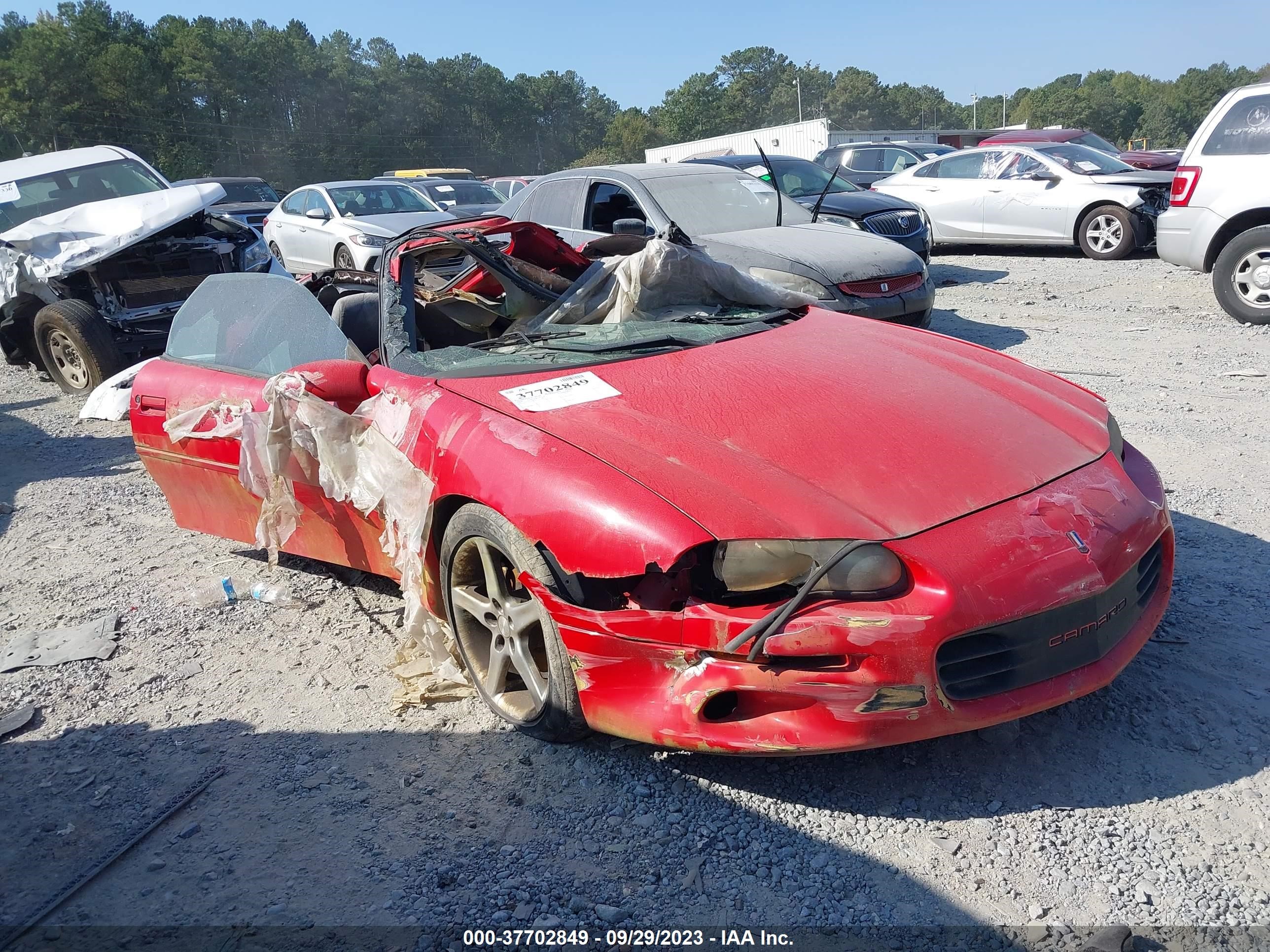 CHEVROLET CAMARO 1998 2g1fp22k0w2141182