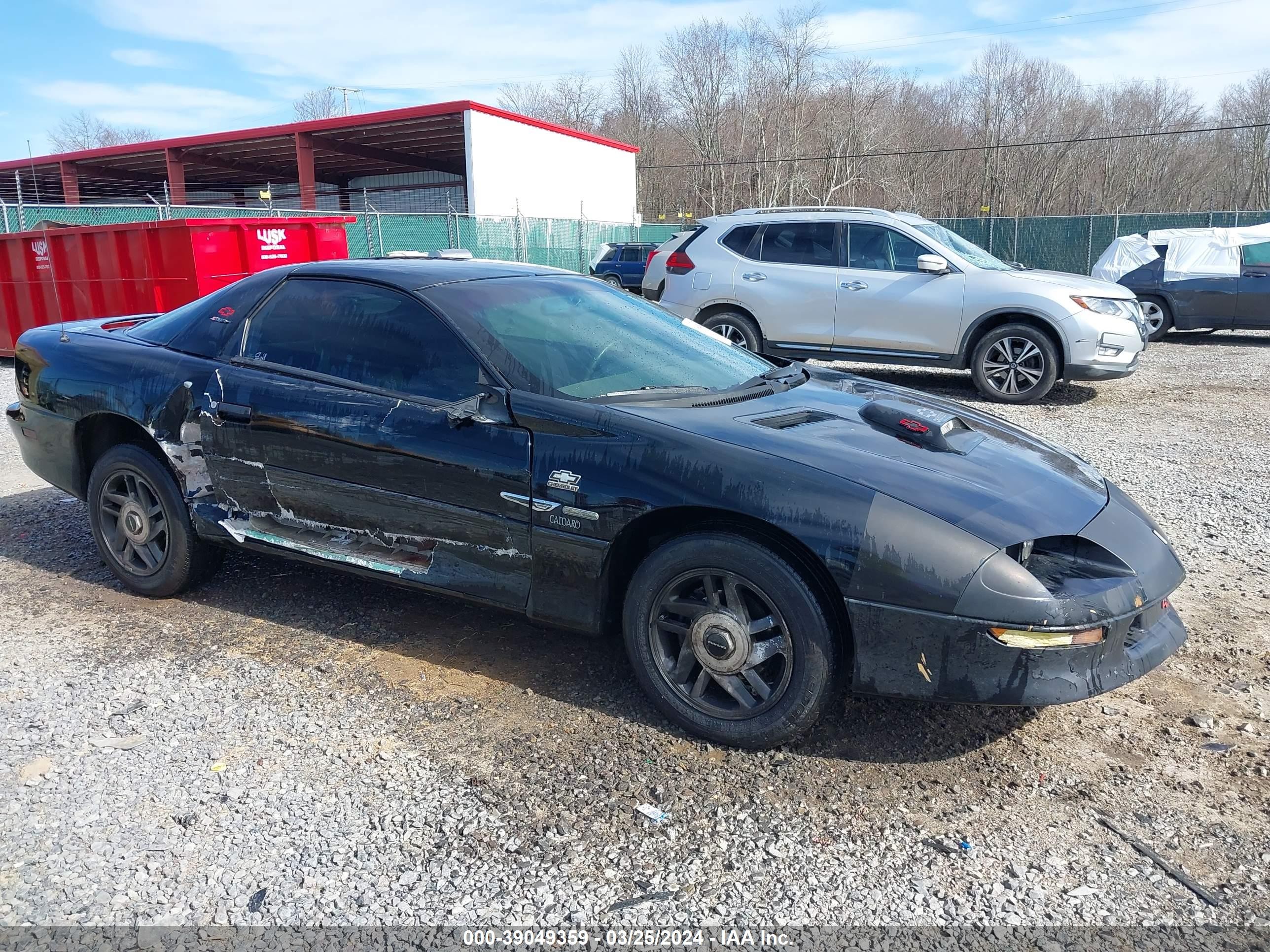 CHEVROLET CAMARO 1995 2g1fp22s8s2180659