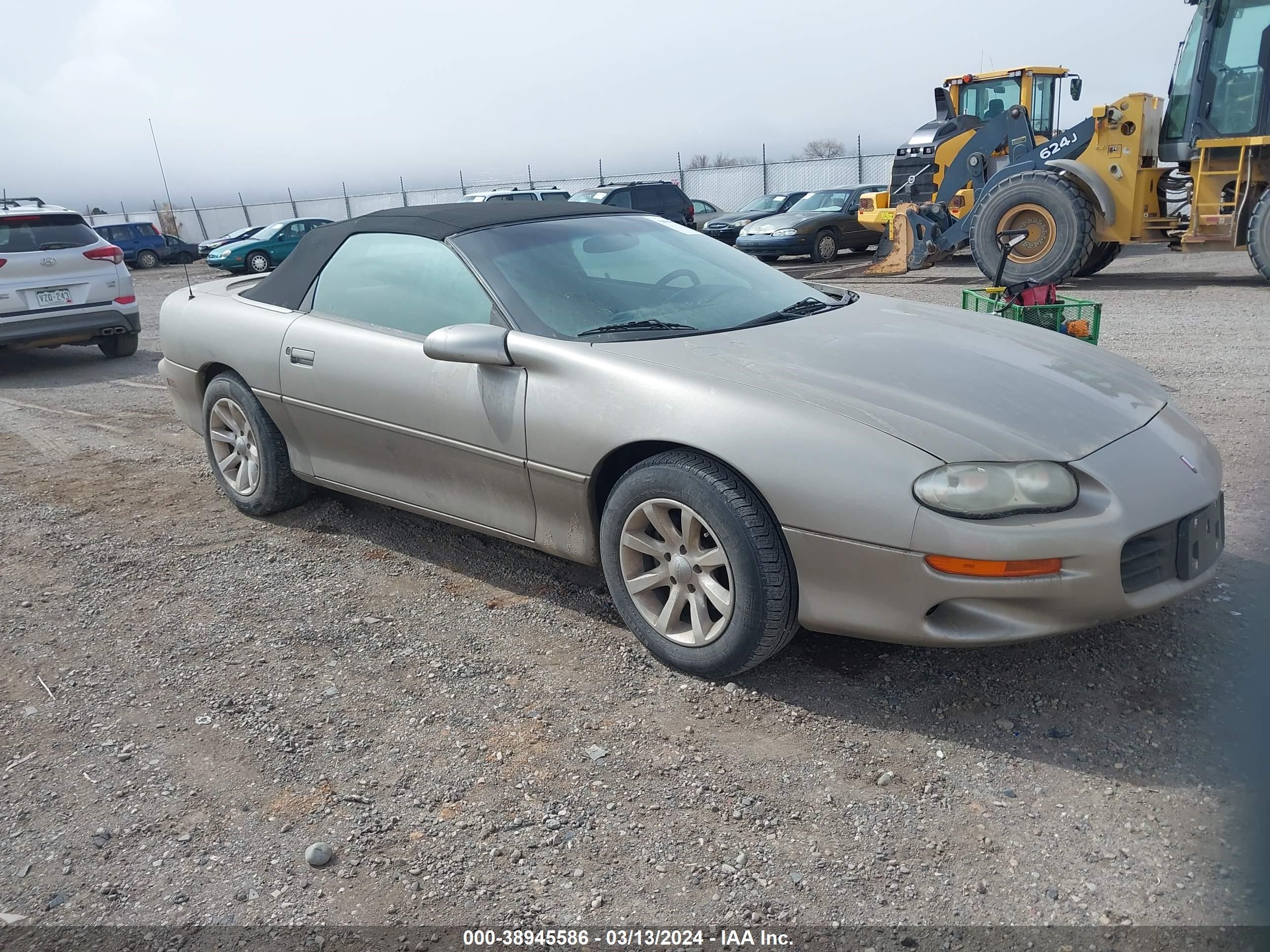 CHEVROLET CAMARO 2001 2g1fp32k412130359