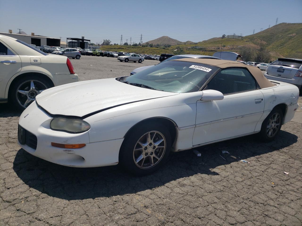 CHEVROLET CAMARO 2002 2g1fp32k622107070