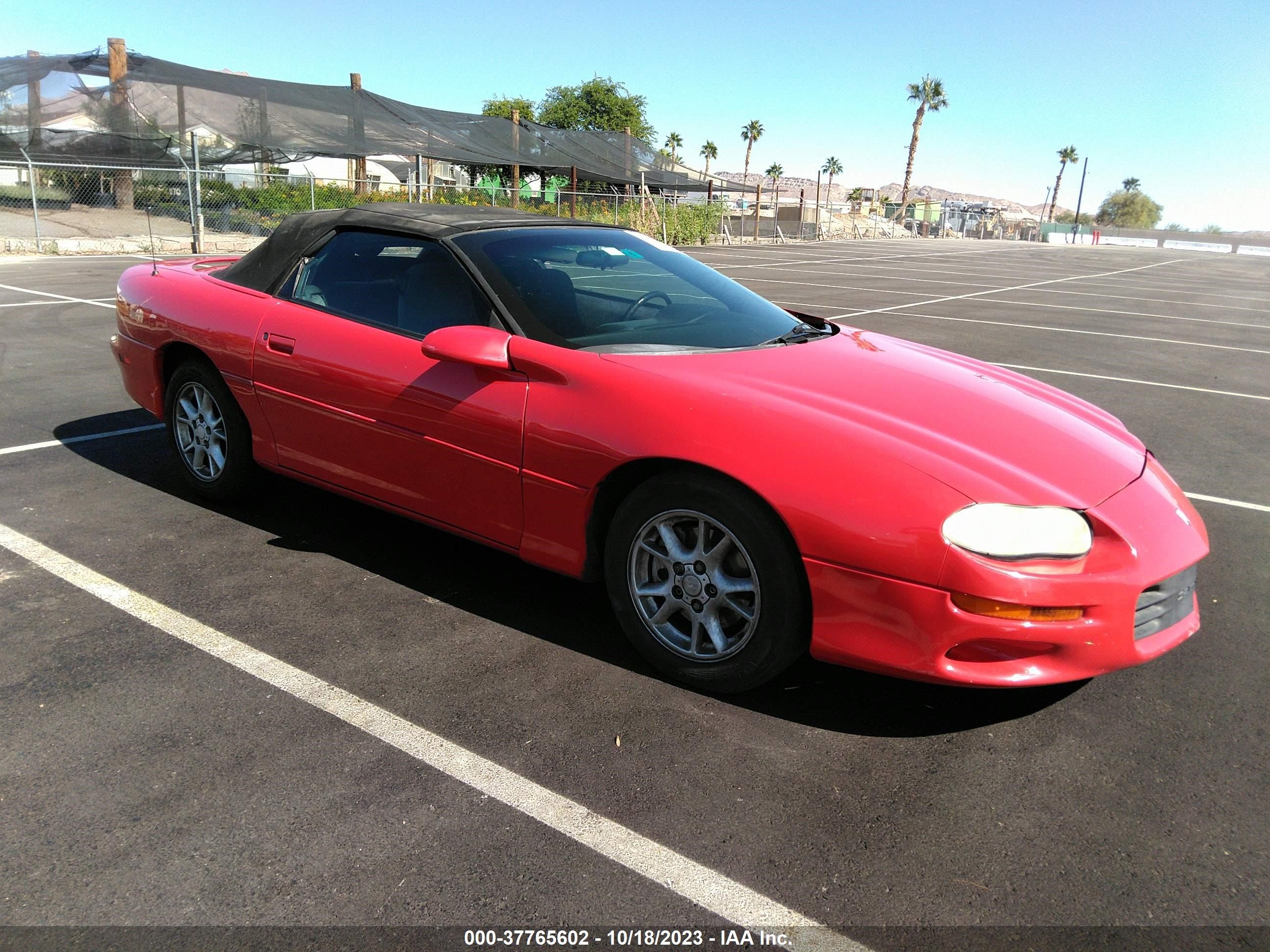 CHEVROLET CAMARO 2002 2g1fp32kx22146180