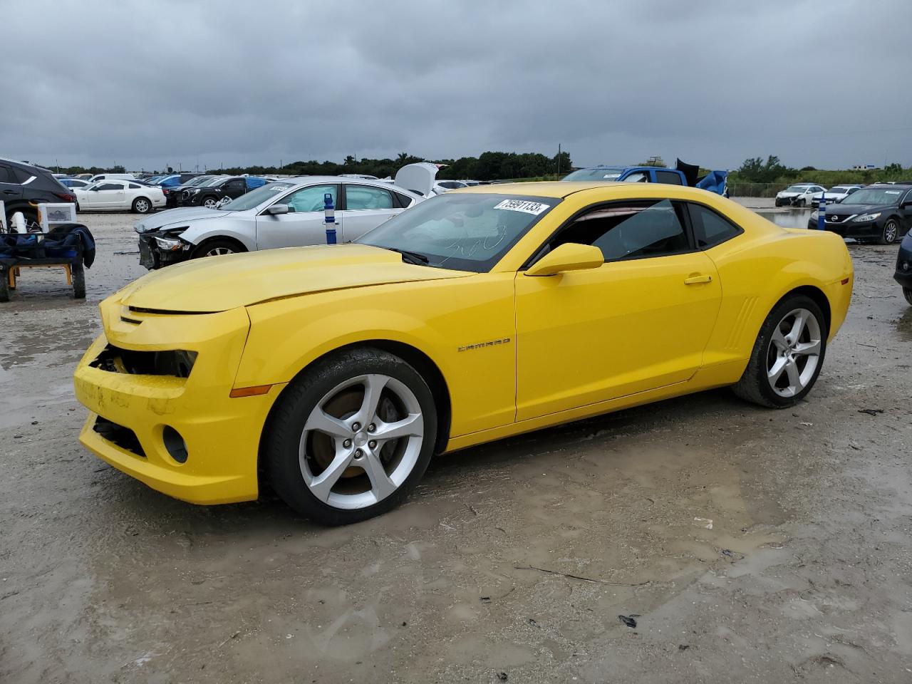 CHEVROLET CAMARO 2013 2g1fs1ew1d9227645