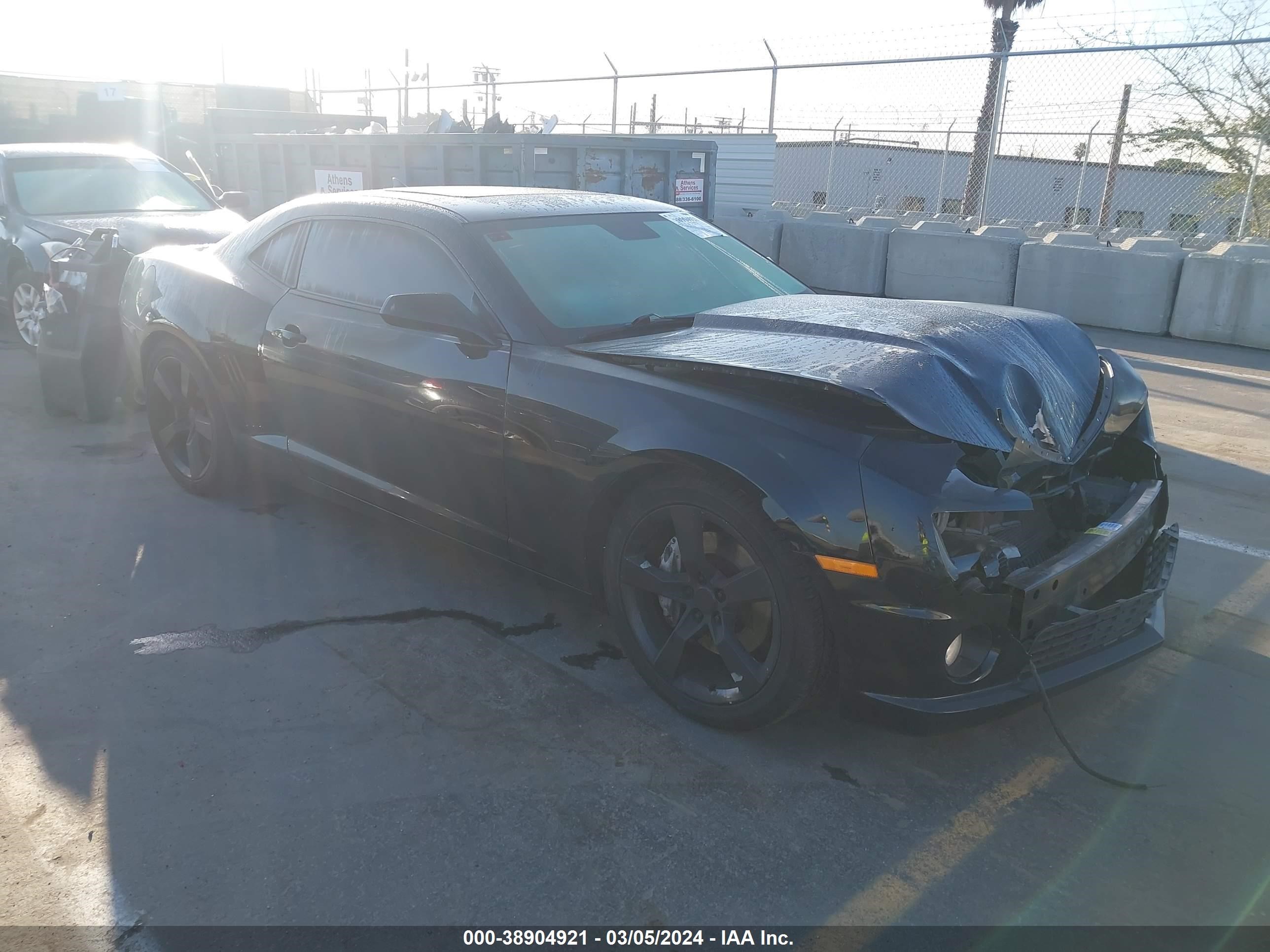 CHEVROLET CAMARO 2011 2g1ft1ew1b9108875