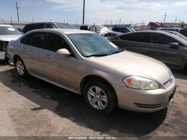 CHEVROLET IMPALA 2012 2g1wa5e30c1120826